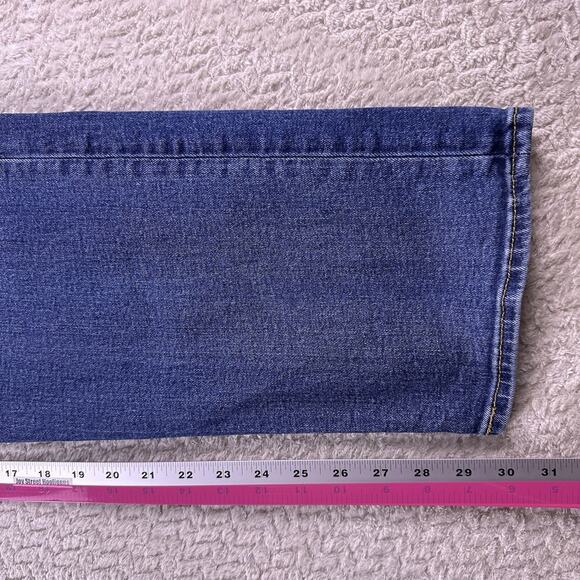 Levi's 501 XX Jeans Mens 36x30 Button Fly Blue Straight Fit Whiskered Cotton - Picture 9 of 14